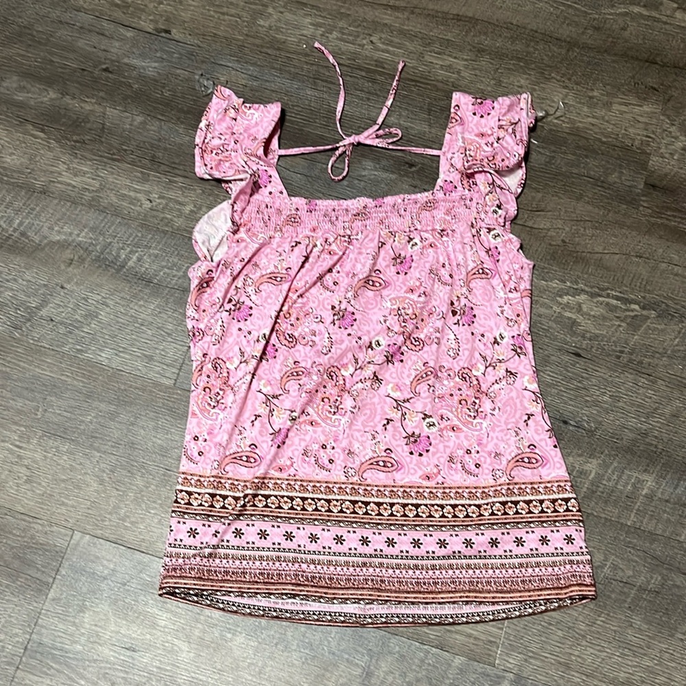 Bandana printed top